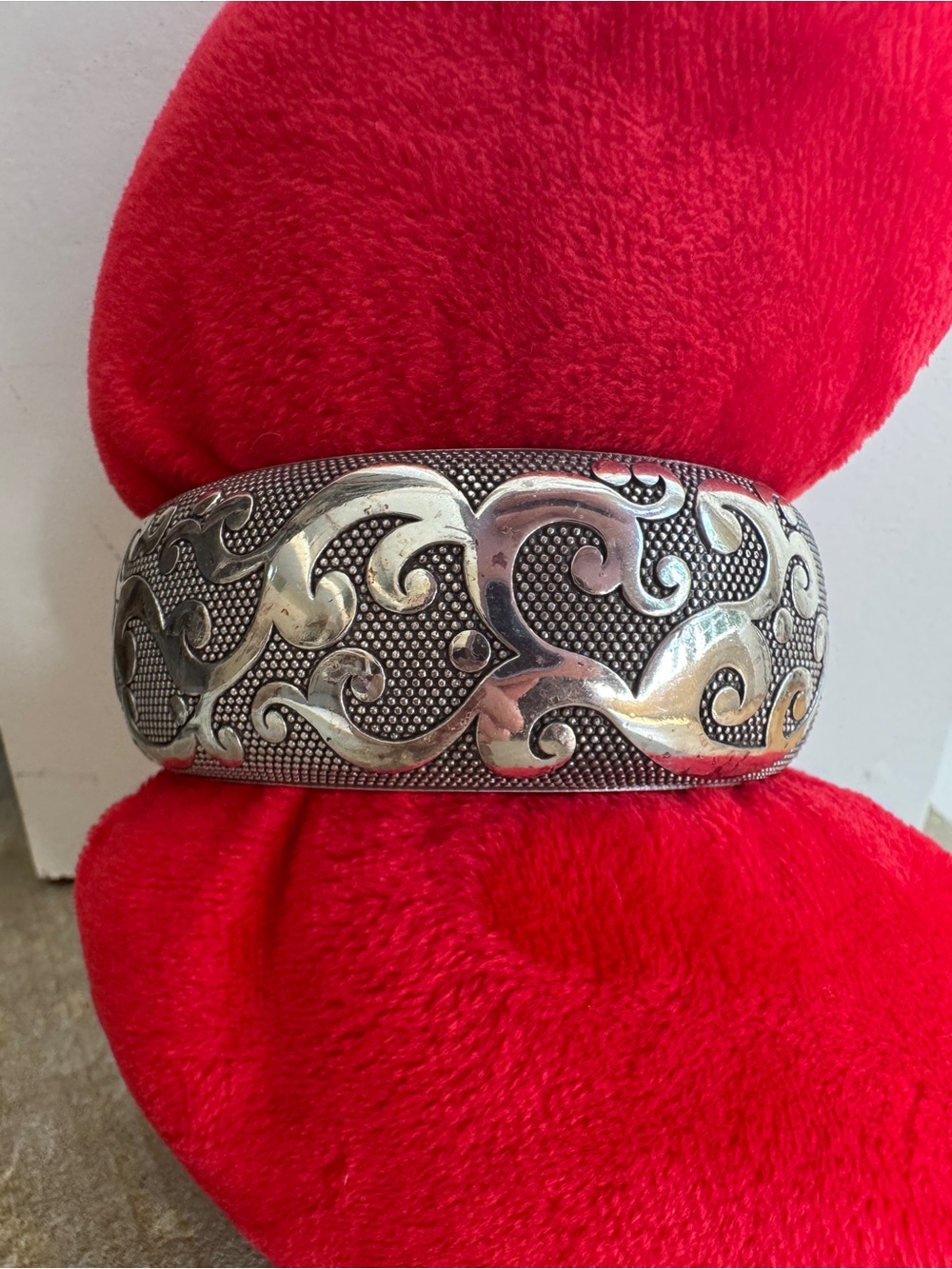 Brighton Sheba Hinged Bangle Bracelet w/ Magnetic Closure